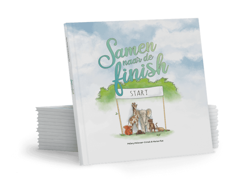 Samen naar de Finish - Therapeutisch Prentenboek