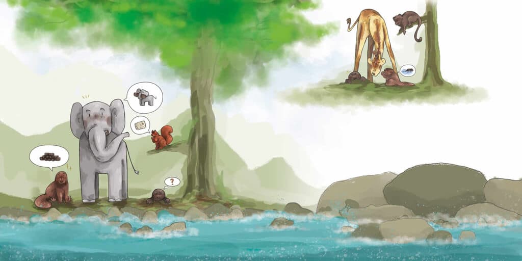 Prentenboek thema's illustratie