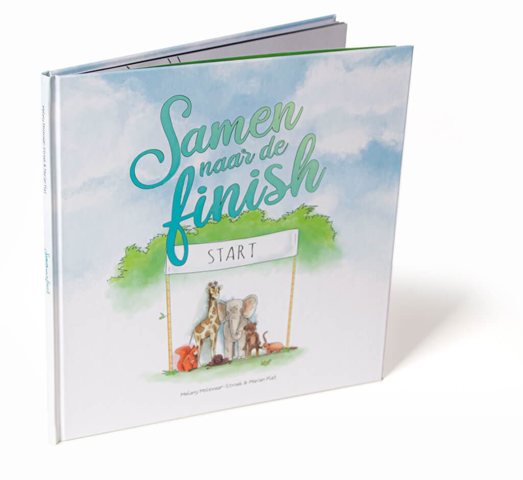 Samen naar de finish - Cover